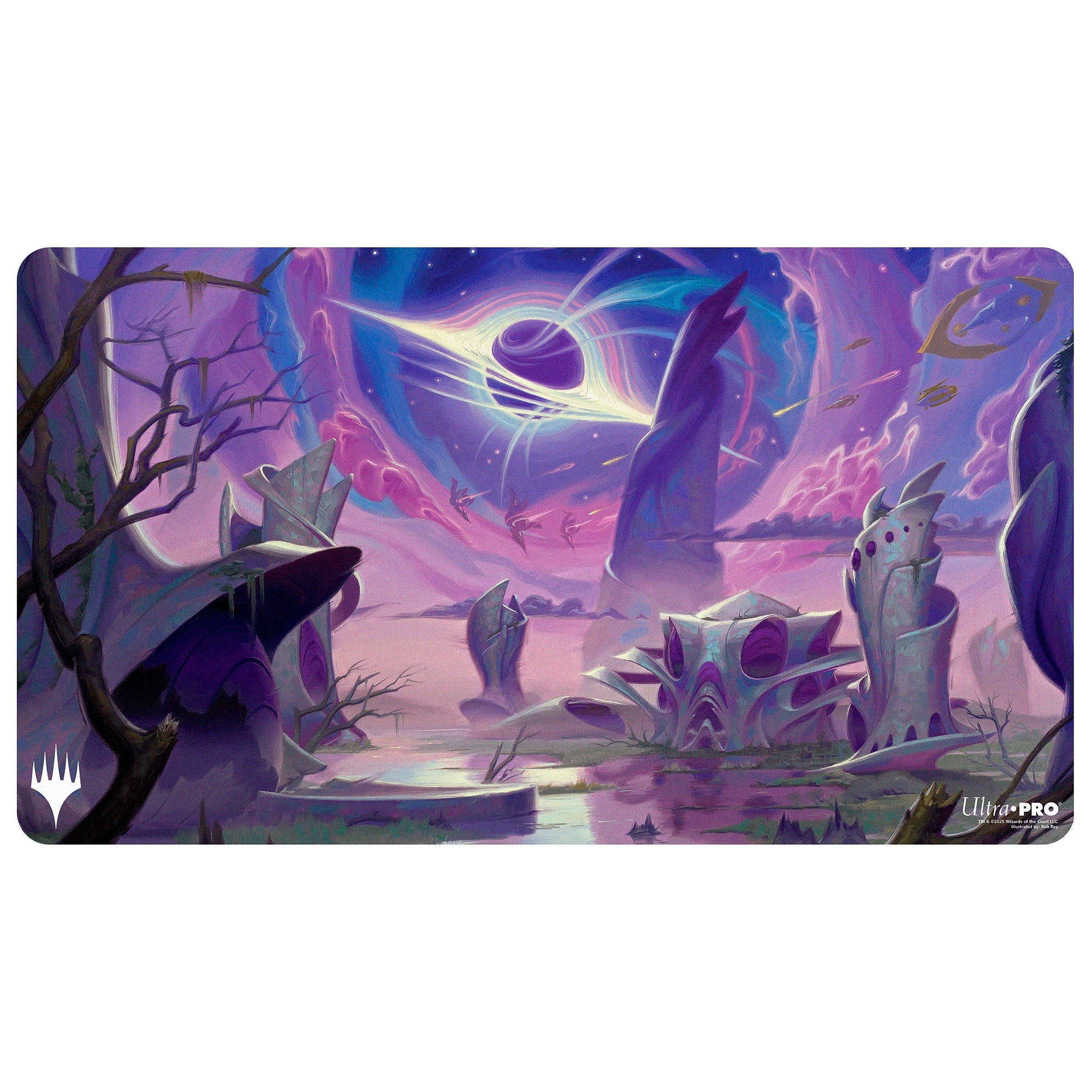 Edge of Eternities - Playmat - Godless Shrine - Rob Rey for Magic
