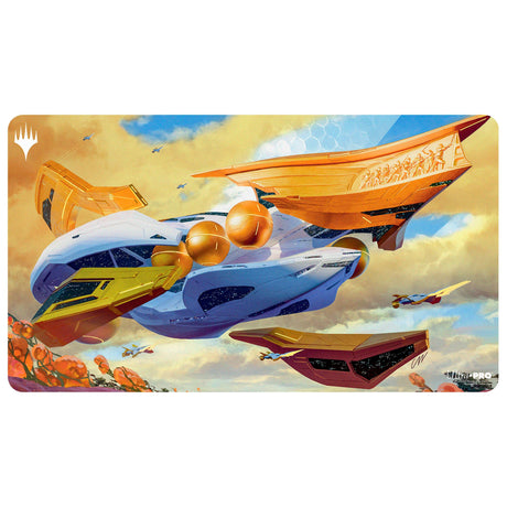 Edge of Eternities - Playmat - Lumen-Class Frigate - Zezhou Chen - Image 3 | Ultra PRO