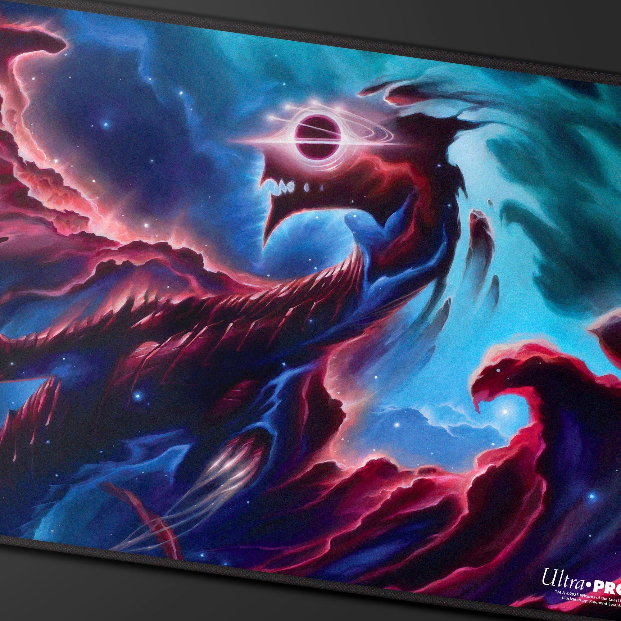 Edge of Eternities - Black Stitched Playmat - Nova Hellkite