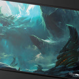 Edge of Eternities - Black Stitched Playmat - Baloth Prime - Joshua Raphael for Magic: The Gathering