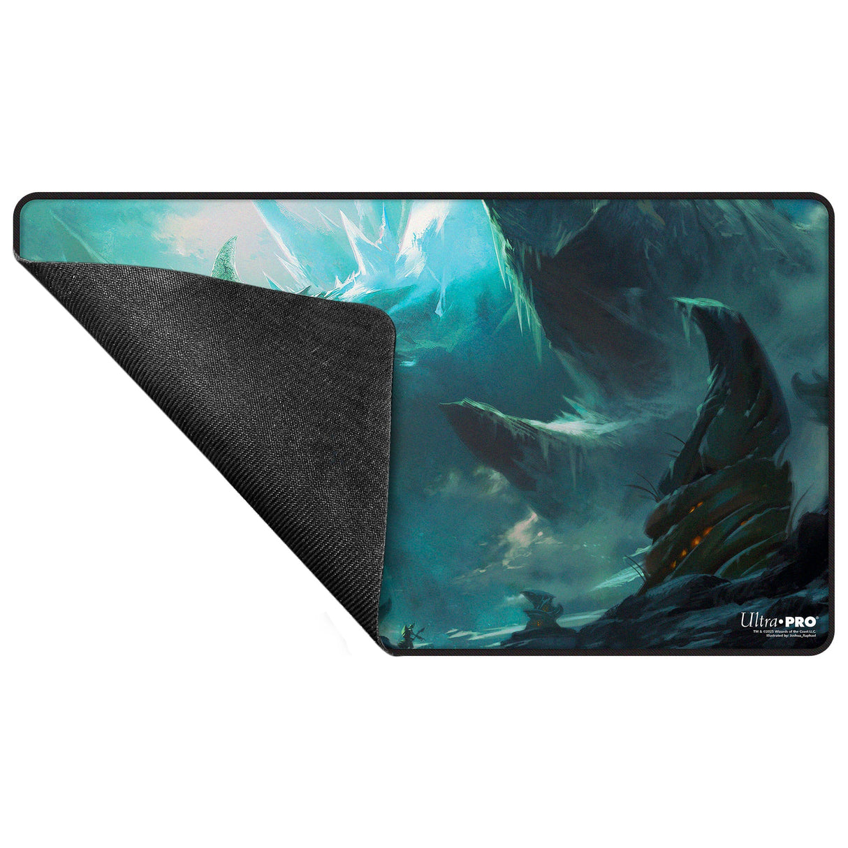 Edge of Eternities - Black Stitched Playmat - Baloth Prime - Joshua Raphael for Magic: The Gathering