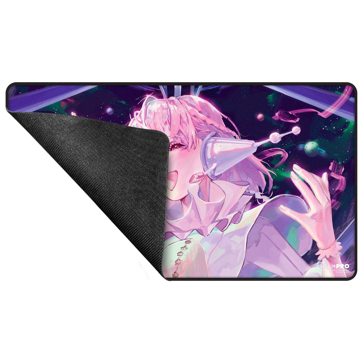 Edge of Eternities - Black Stitched Playmat - Starfield Maestros - nina - Rubber | Ultra PRO
