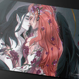 Critical Role - Vax and Keyleth Playmat Closeup | Ultra PRO International