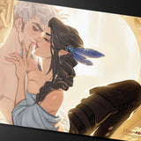 Critical Role - Percy and Vex Playmat Closeup | Ultra PRO International