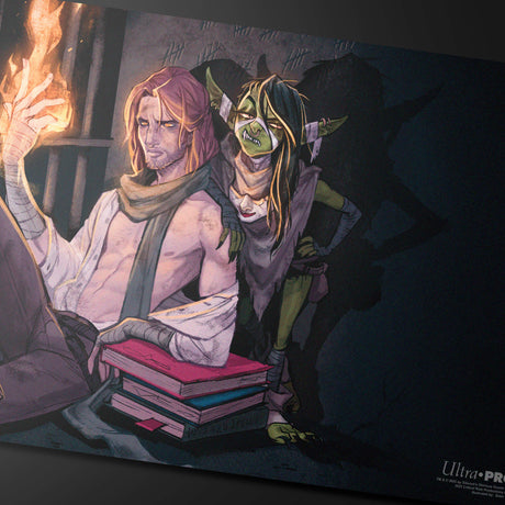 Critical Role - Caleb and Nott Playmat Closeup | Ultra PRO International