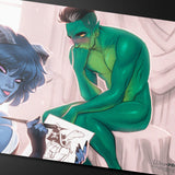 Critical Role - Jester and Fjord Playmat Closeup | Ultra PRO International