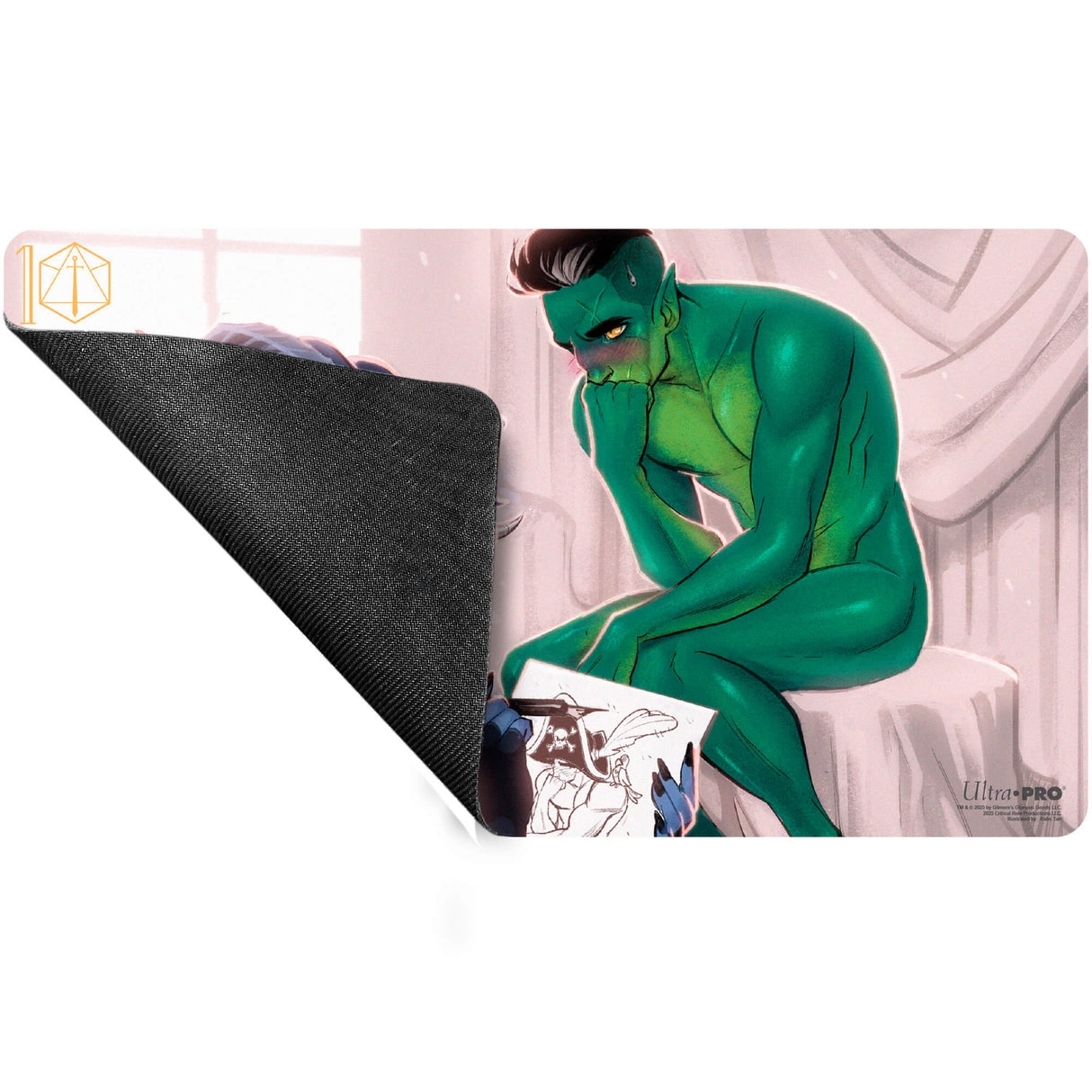 Critical Role - Jester and Fjord Playmat Back | Ultra PRO International