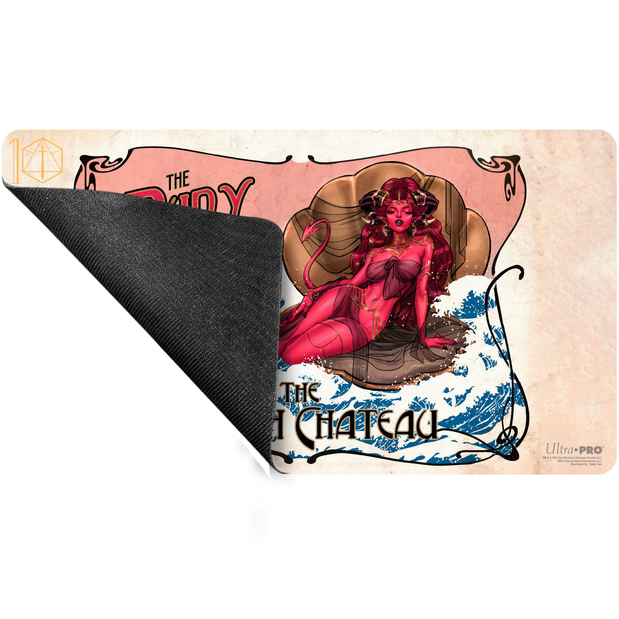 Critical Role - Ruby of the Sea Playmat Back | Ultra PRO International