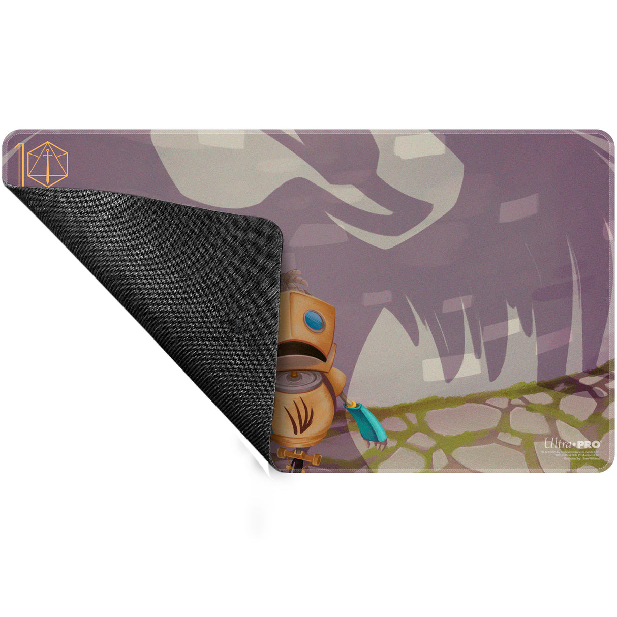 Critical Role Baddies - FCG and Gargo Stitched Playmat for Tabletop Gaming Back | Ultra PRO International 