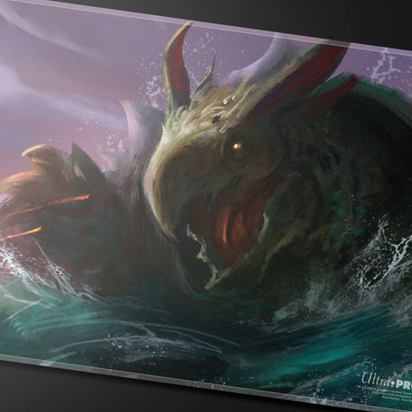 Critical Role Baddies - Dieter (The Dragon Turtle) Stitched Playmat for Tabletop Gaming