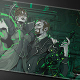 Critical Role Baddies - Briarwoods Stitched Playmat for Tabletop Gaming Closeup | Ultra PRO International