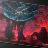 Critical Role Baddies - “The Bloody Bridge” Stitched Playmat for Tabletop Gaming Closeup | Ultra PRO International 