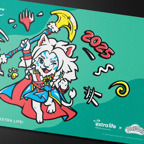 Extra Life 2025 x Play-Doh Playmat for Magic: The Gathering