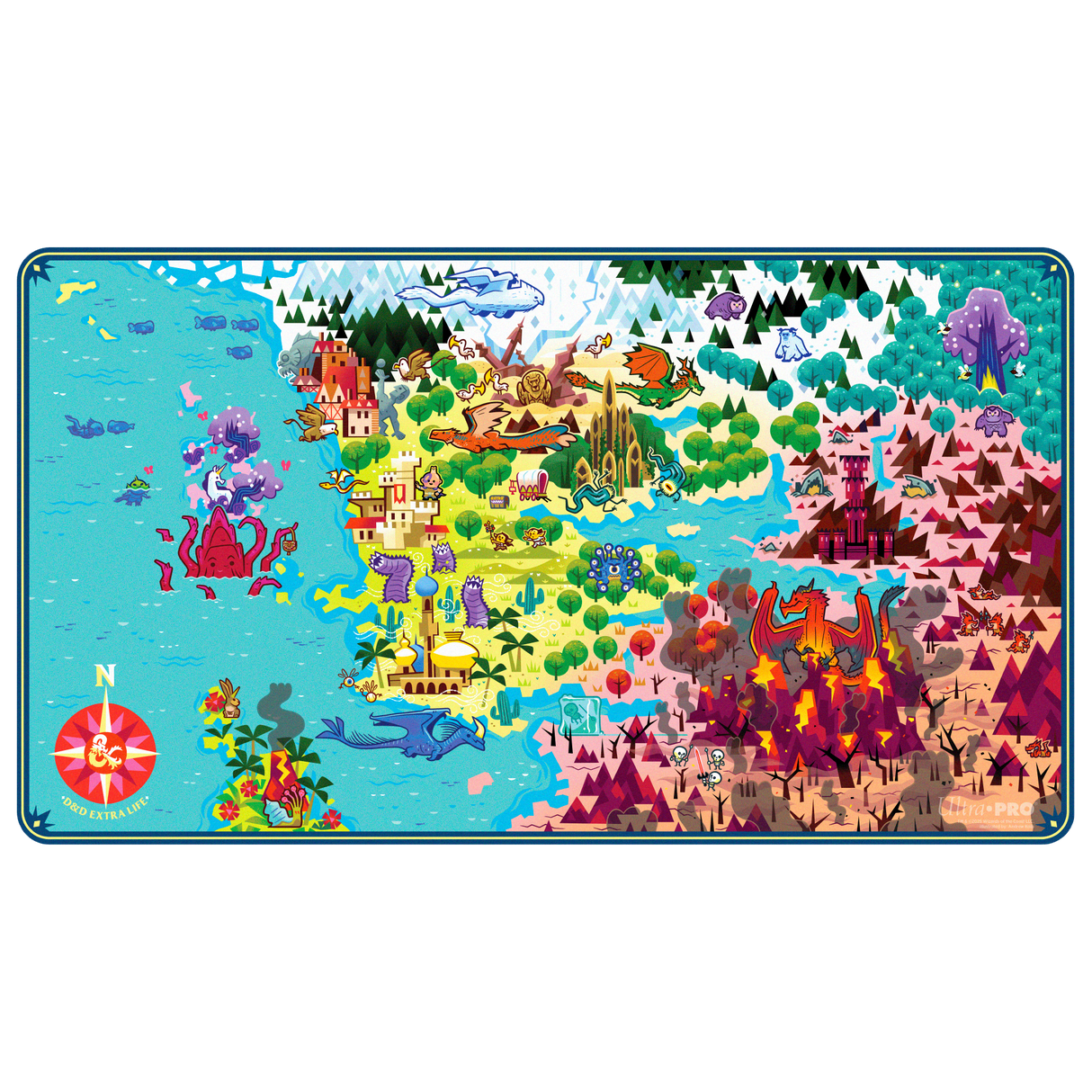 Extra Life 2025 Playmat for Dungeons & Dragons