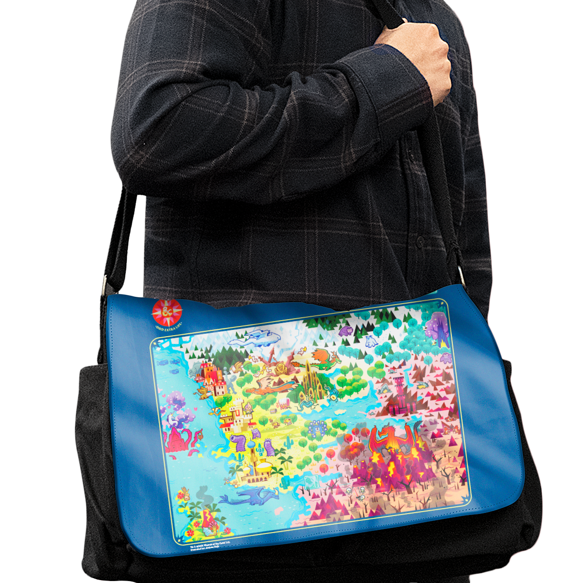 Extra Life 2025 Bag Flap for Dungeons & Dragons