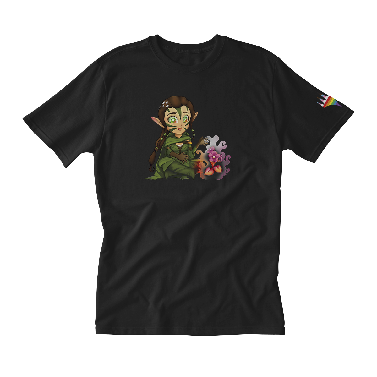 Magic: The Gathering Pride Chibi Nissa T-Shirt