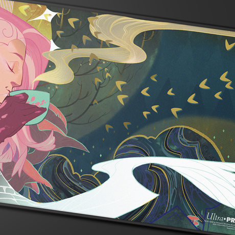 Critical Role Radiants: The Mighty Nein Caduceus Clay Black-Stitched Playmat for Tabletop Gaming - Image 3 | Ultra PRO