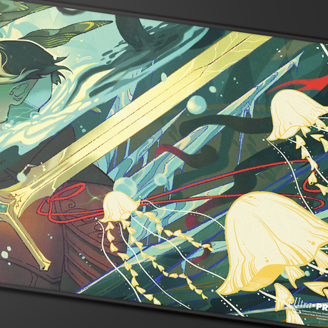 Critical Role Radiants: The Mighty Nein Fjord Stone Black-Stitched Playmat for Tabletop Gaming - Image 3 | Ultra PRO