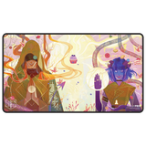 Critical Role Radiants: The Mighty Nein Jester Lavorre Black-Stitched Playmat for Tabletop Gaming - Front | Ultra PRO