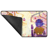 Critical Role Radiants: The Mighty Nein Jester Lavorre Black-Stitched Playmat for Tabletop Gaming - Rubber | Ultra PRO