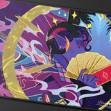 Critical Role Radiants: The Mighty Nein Mollymauk Tealeaf Black-Stitched Playmat for Tabletop Gaming - Image 3 | Ultra PRO