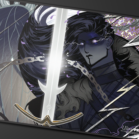 Critical Role Radiants: The Mighty Nein Yasha Nydoorin Black-Stitched Playmat for Tabletop Gaming - Image 3 | Ultra PRO
