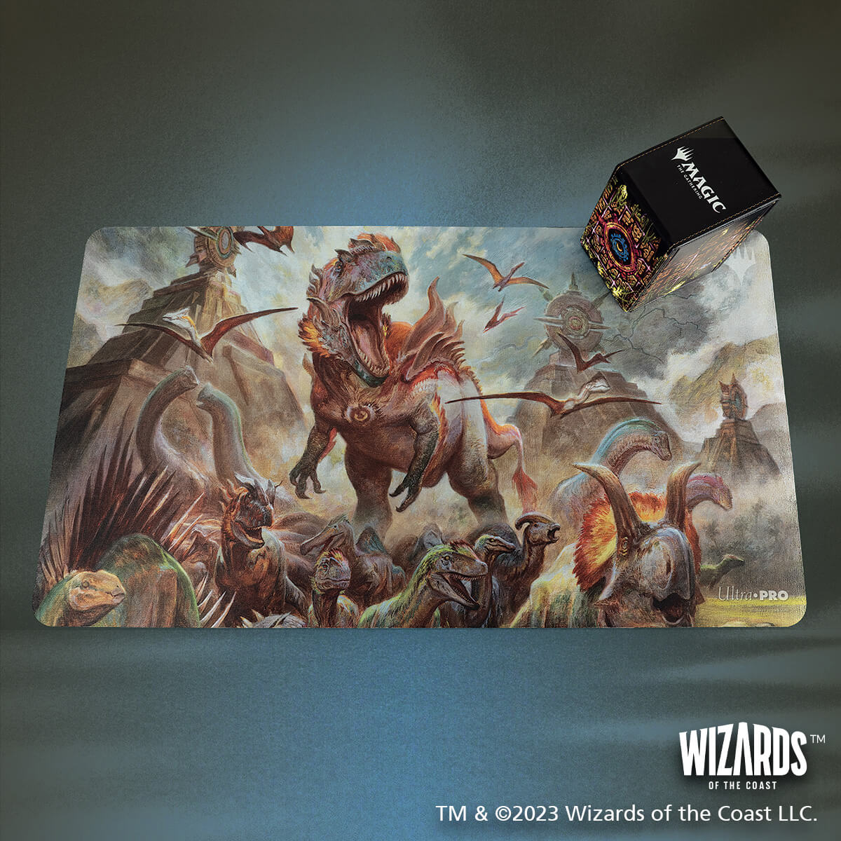 The Lost Caverns of Ixalan Gishath, Sun’s Avatar Standard Gaming Playmat for Magic: The Gathering | Ultra PRO International