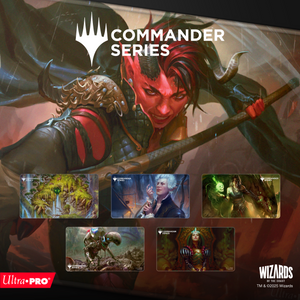 Commander Series #7 Karlach, Fury of Avernus Stitched Playmat for Magic: The Gathering