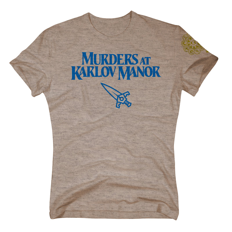Murders at Karlov Manor Printed Graphic Tee - MKM Set Logo - Women’s T-Shirt | Ultra PRO International