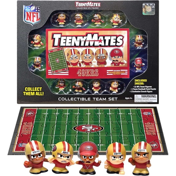 NFL 2024 Football San Francisco 49ers 12-Figure Team Set 