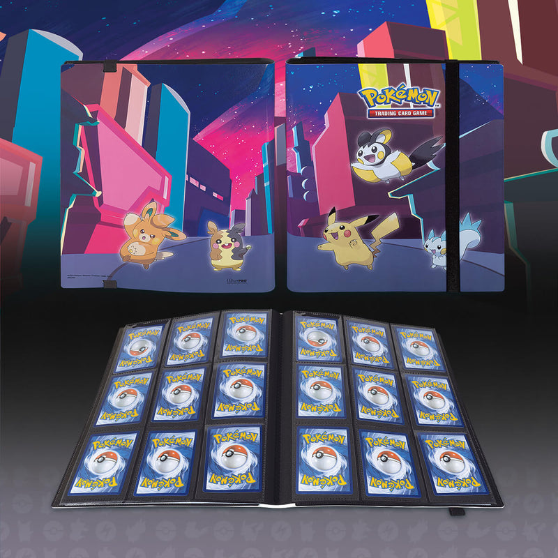 Gallery Series Shimmering Skyline 9-Pocket PRO-Binder for Pokémon | Ultra PRO International