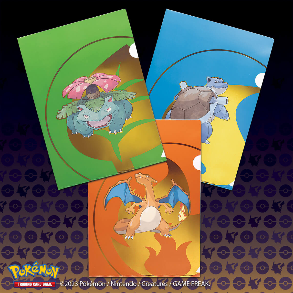 Charizard, Blastoise, Venusaur Tournament Folios for Pokemon | Ultra PRO International