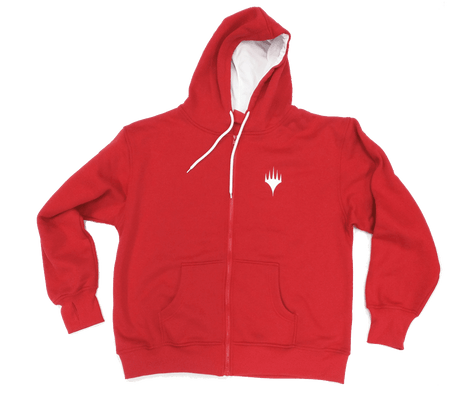 Two-Tone Red/White Custom Magic: The Gathering Hoodie