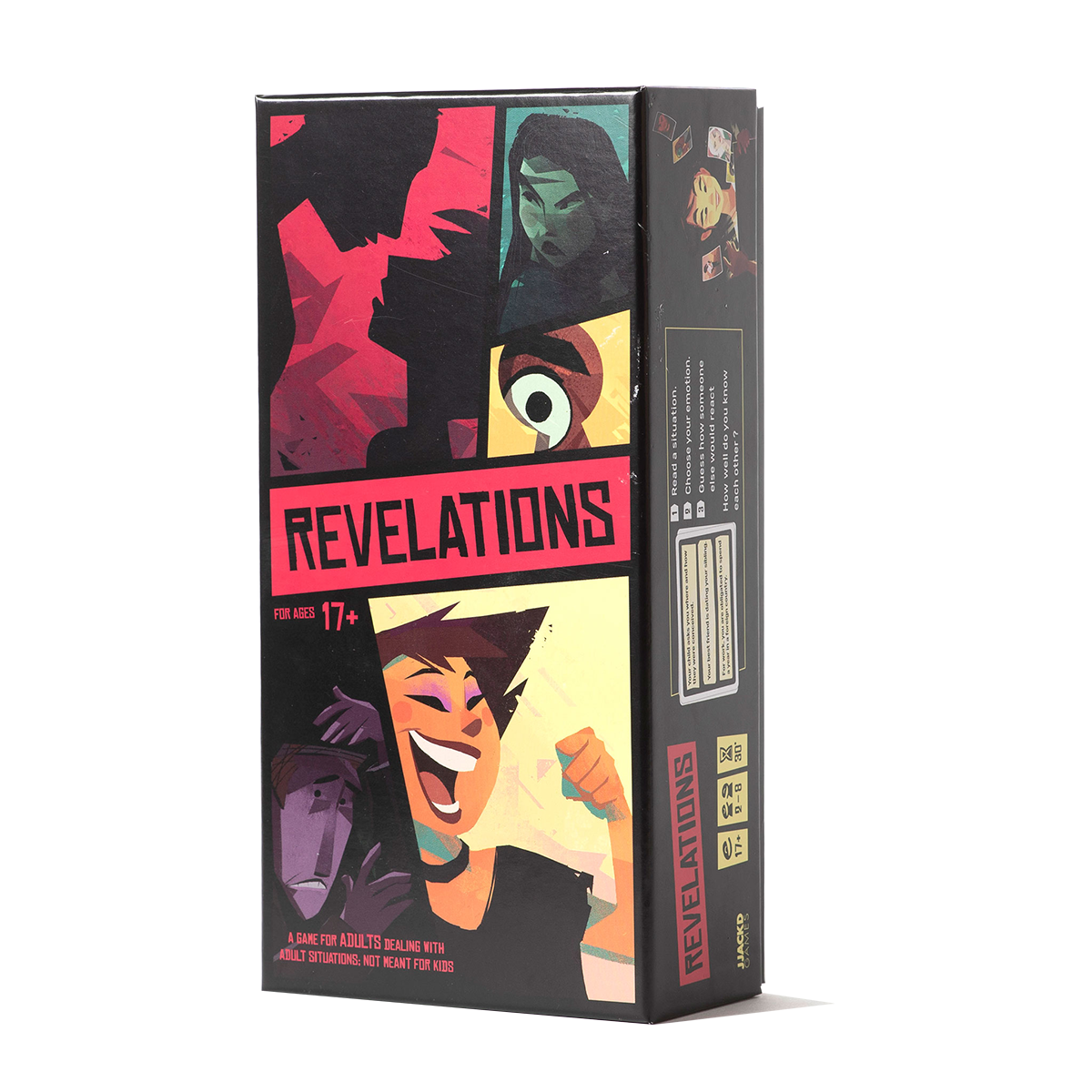 Revelations: An Adult Party Game for 2-8 Players | Ultra PRO Entertainment