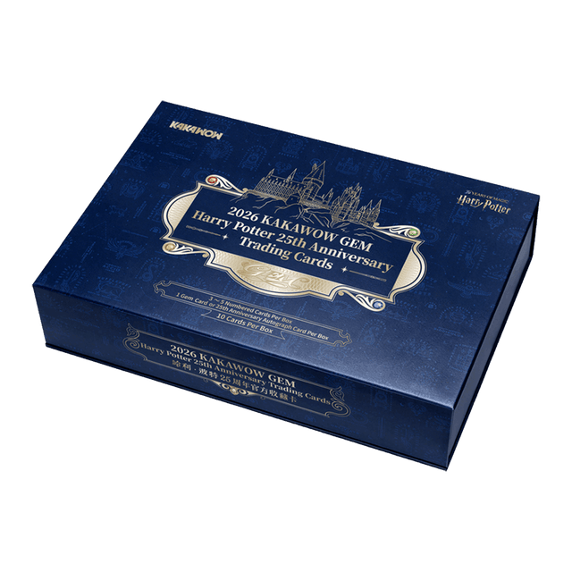 2026 Kakawow Gem Harry Potter 25th Anniversary Trading Cards Hobby Box | Ultra PRO