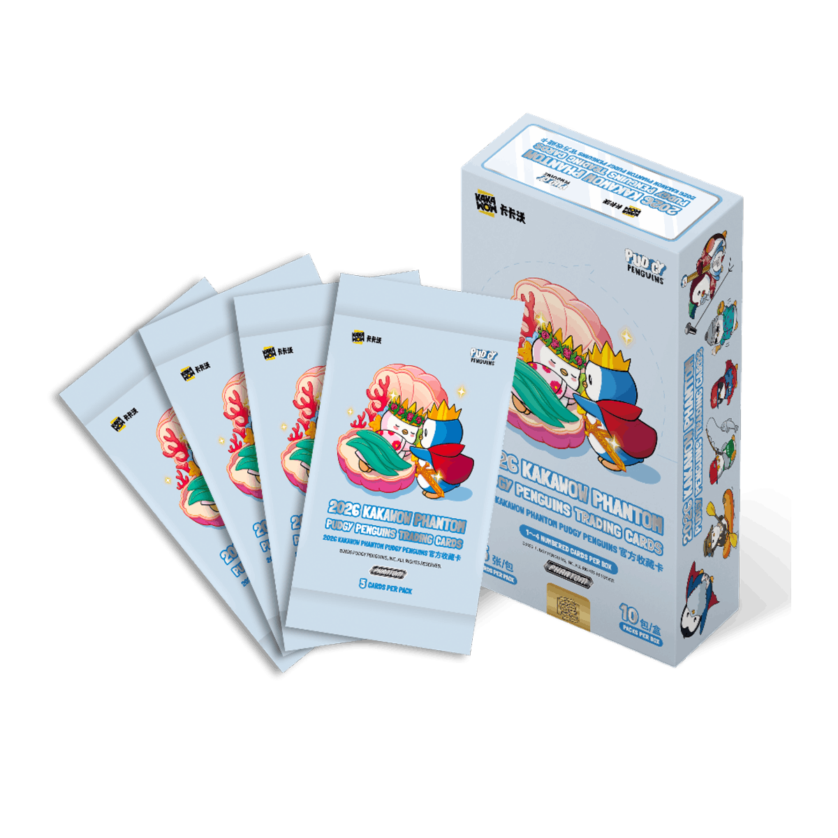 2026 Kakawow Phantom Pudgy Penguins Hobby Box | Ultra PRO