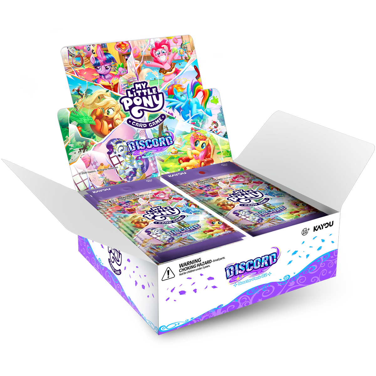 Kayou My Little Pony Discord S2 Booster Box - Foil Pack Edition