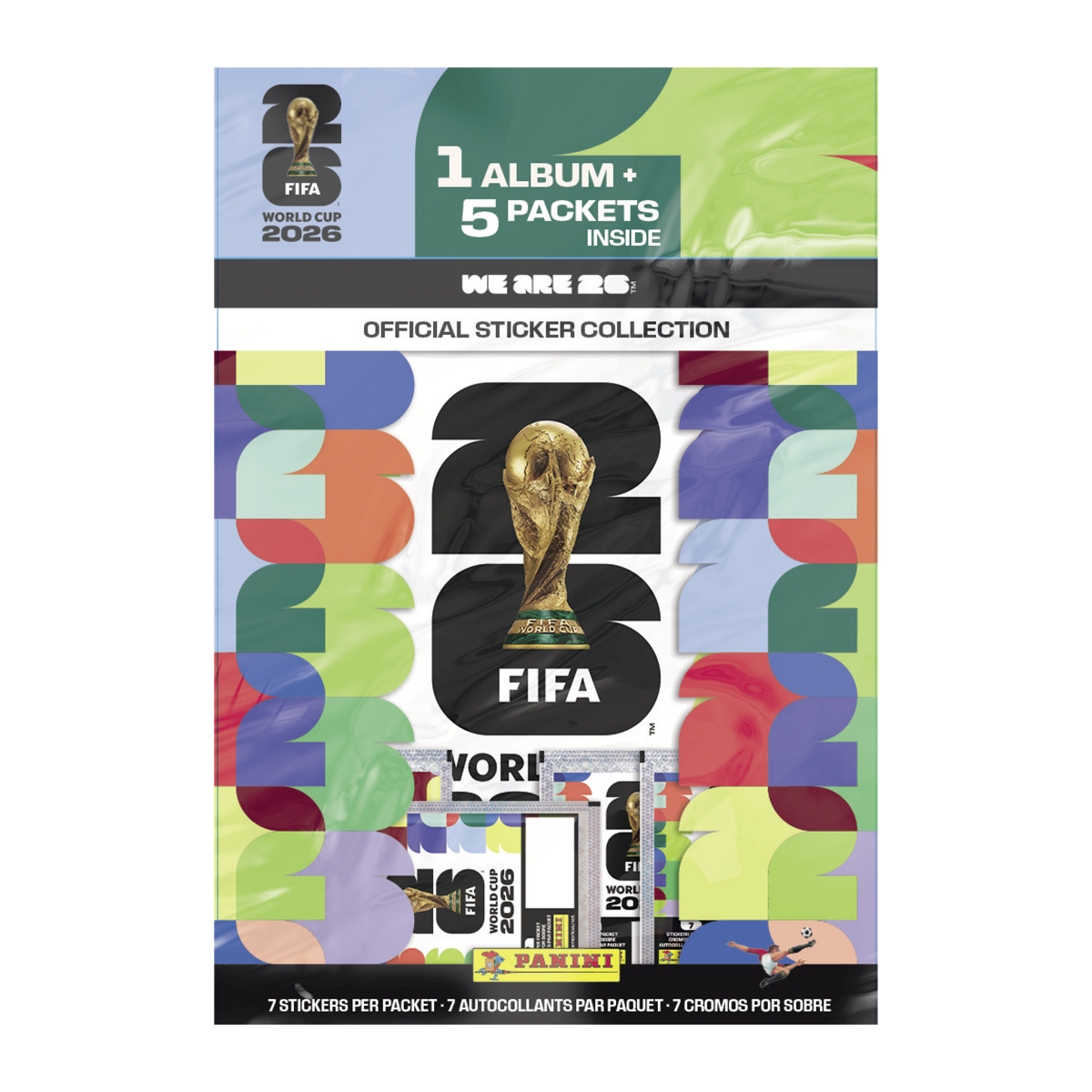 Panini 2026 FIFA World Cup Soccer Sticker Starter Kit