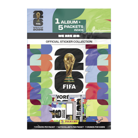 Panini 2026 FIFA World Cup Soccer Sticker Starter Kit