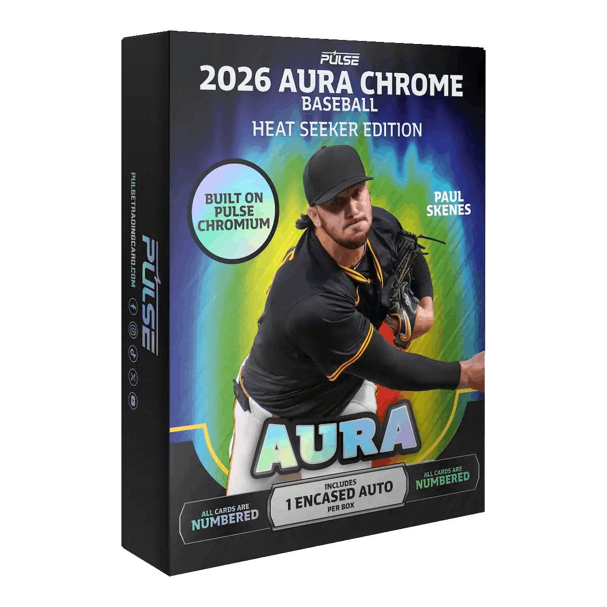 2026 Pulse Aura Chrome Baseball Heat Seeker Edition - Image 2 | Ultra PRO