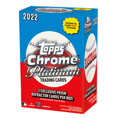 2022 Topps Chrome Platinum Anniversary Baseball Blaster Box #10983 | Ultra PRO International