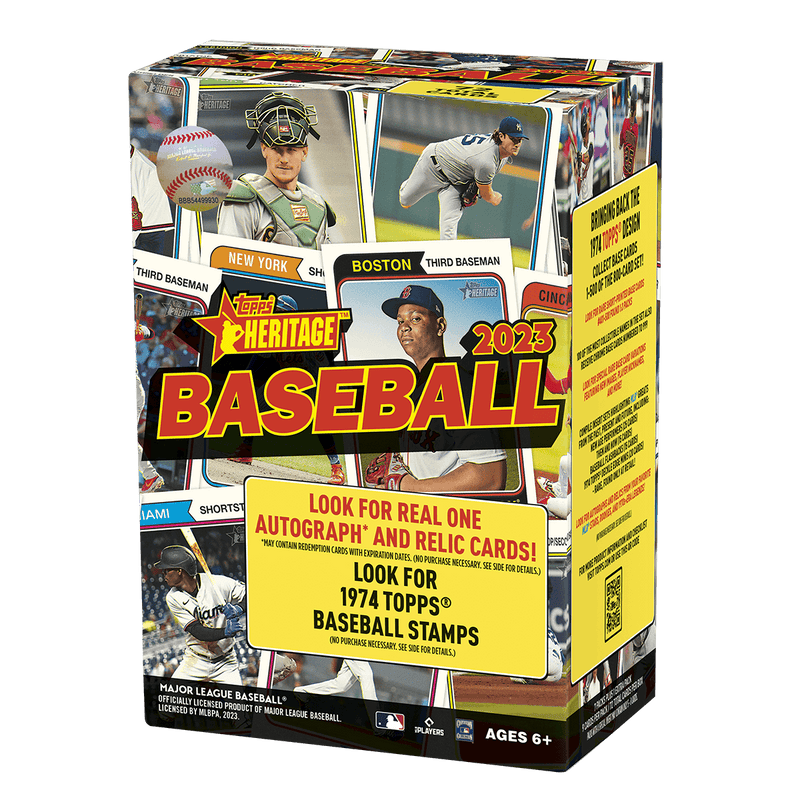 2023 Topps Heritage Baseball MLB Blaster Box