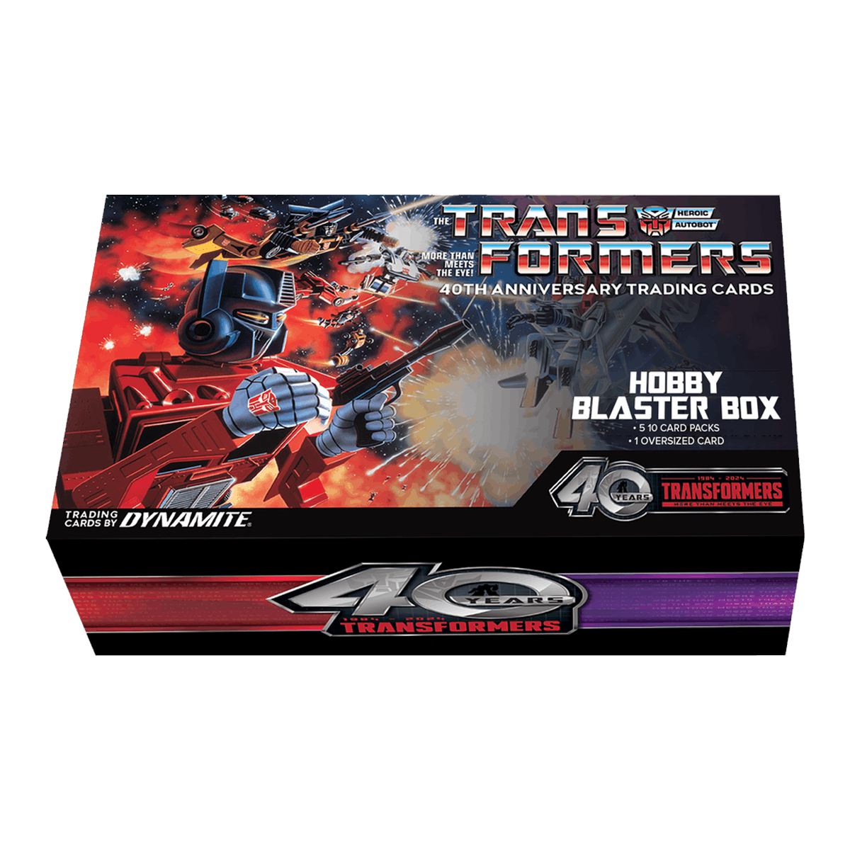 Transformers 40th Anniversary Metal Collector's Trading Card Sets
