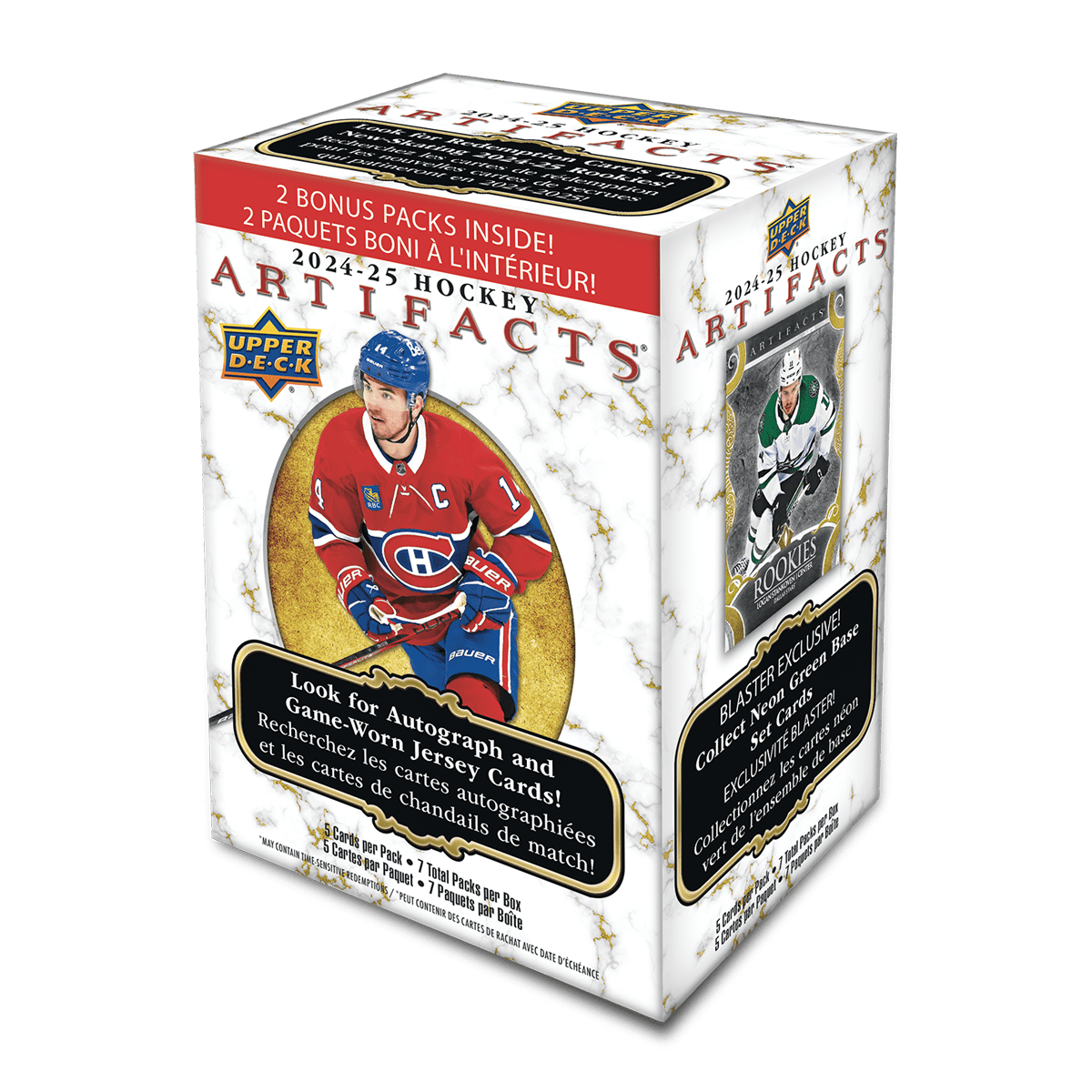 2024-25 Upper Deck Artifacts Hockey Blaster Box