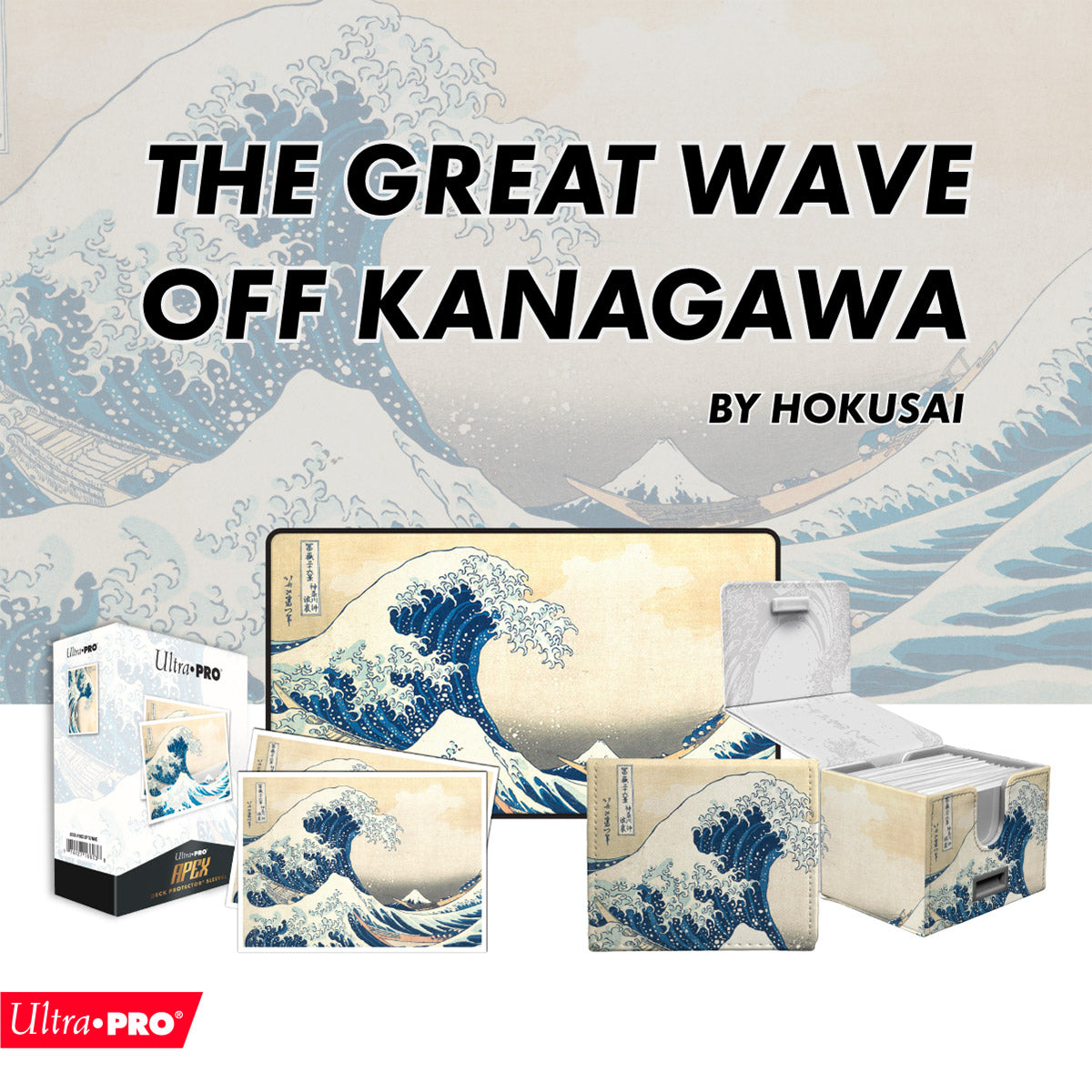 新品　2点セット　ULTRA PRO　ウルトラプロ　葛飾北斎　APEX The Great Wave Collection – Ultra PRO International