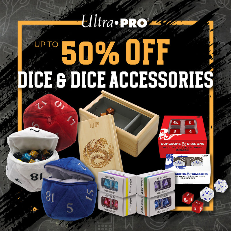 Up to 50% OFF Select Dice & Dice Accessories