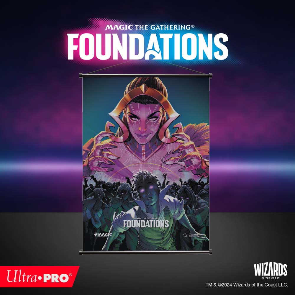 Foundations Liliana Wall Scroll for Magic: The Gathering | Ultra PRO International