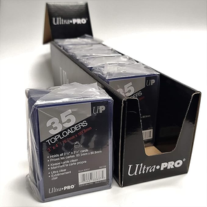 3" x 4" Clear Regular TOPLOADER® Sleeves (210ct) Half Case for Standard Size Cards