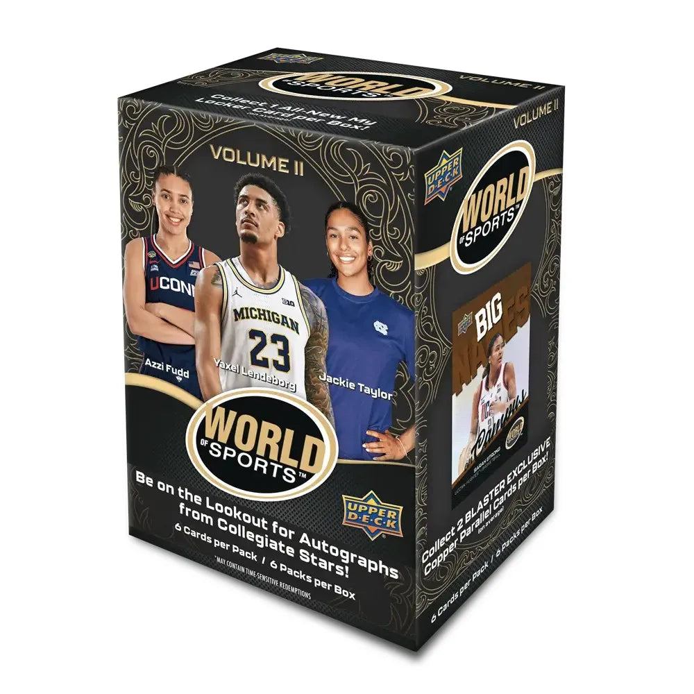 2026 Upper Deck World of Sports Volume 2 Blaster Box