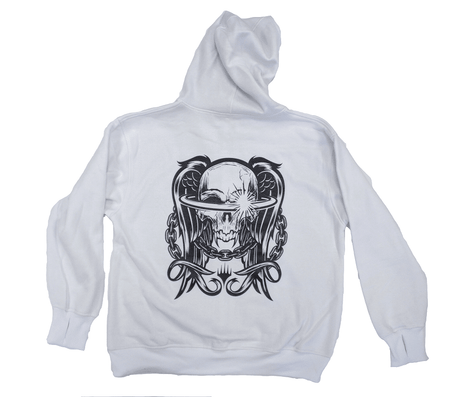 Two-Tone White/Black Custom Magic: The Gathering Hoodie